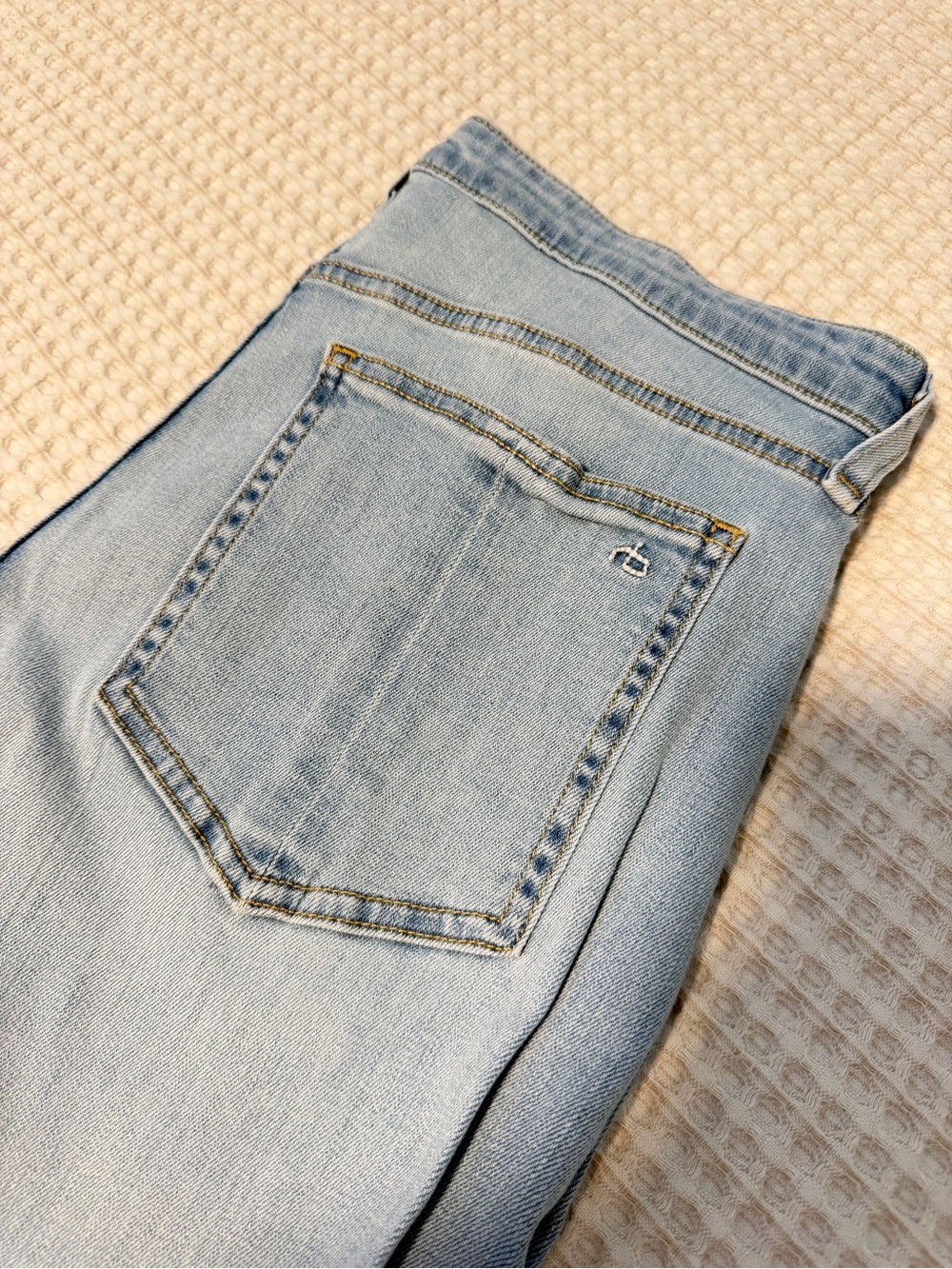Rag & Bone Jeans Women's - Light Blue Nina High Rise Ankle